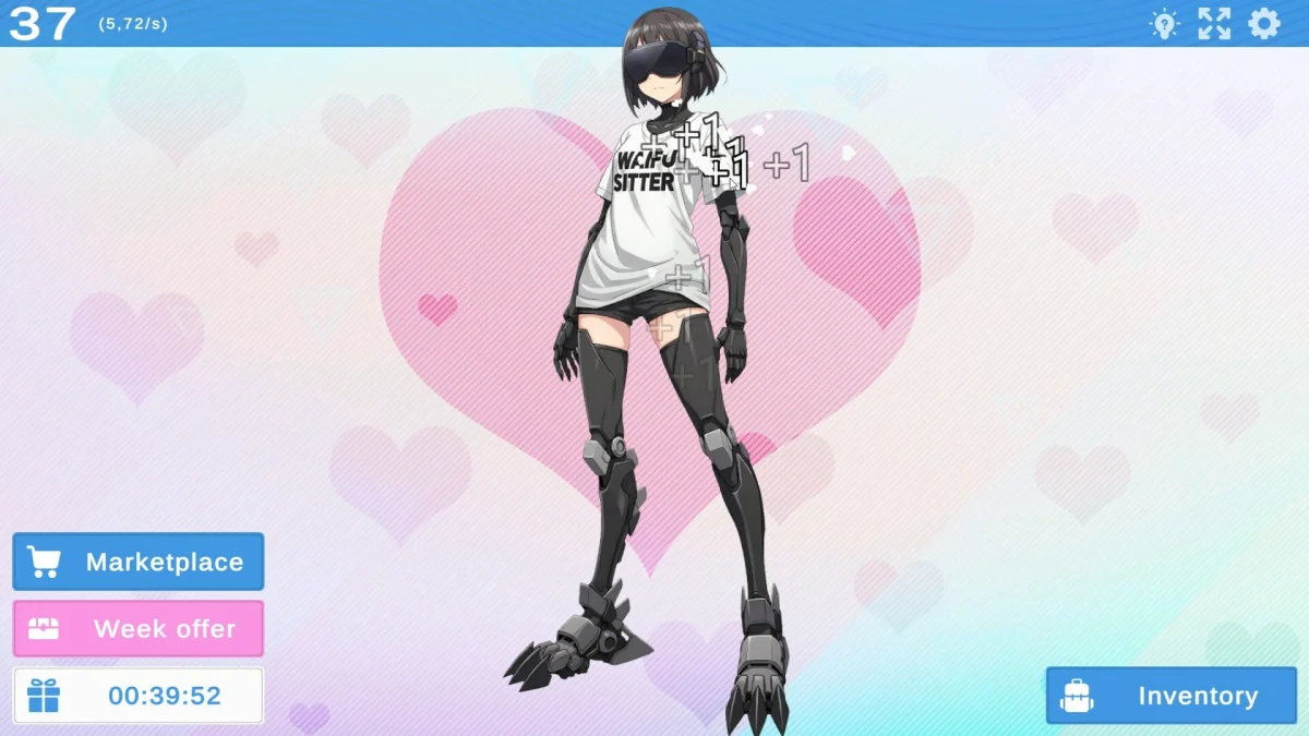 Waifusitter π - Furry Collection gameplay_screenshot