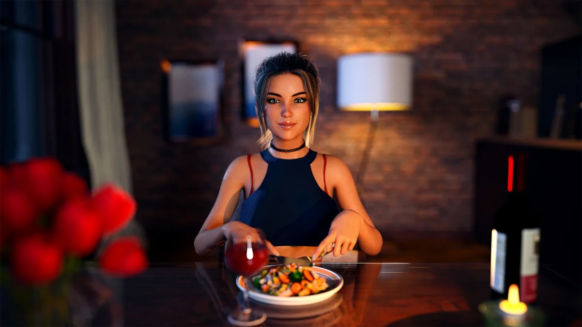 Being a DIK non-explicit gameplay screenshot