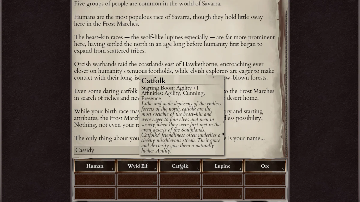 Corruption of Champions II non-explicit gameplay screenshot