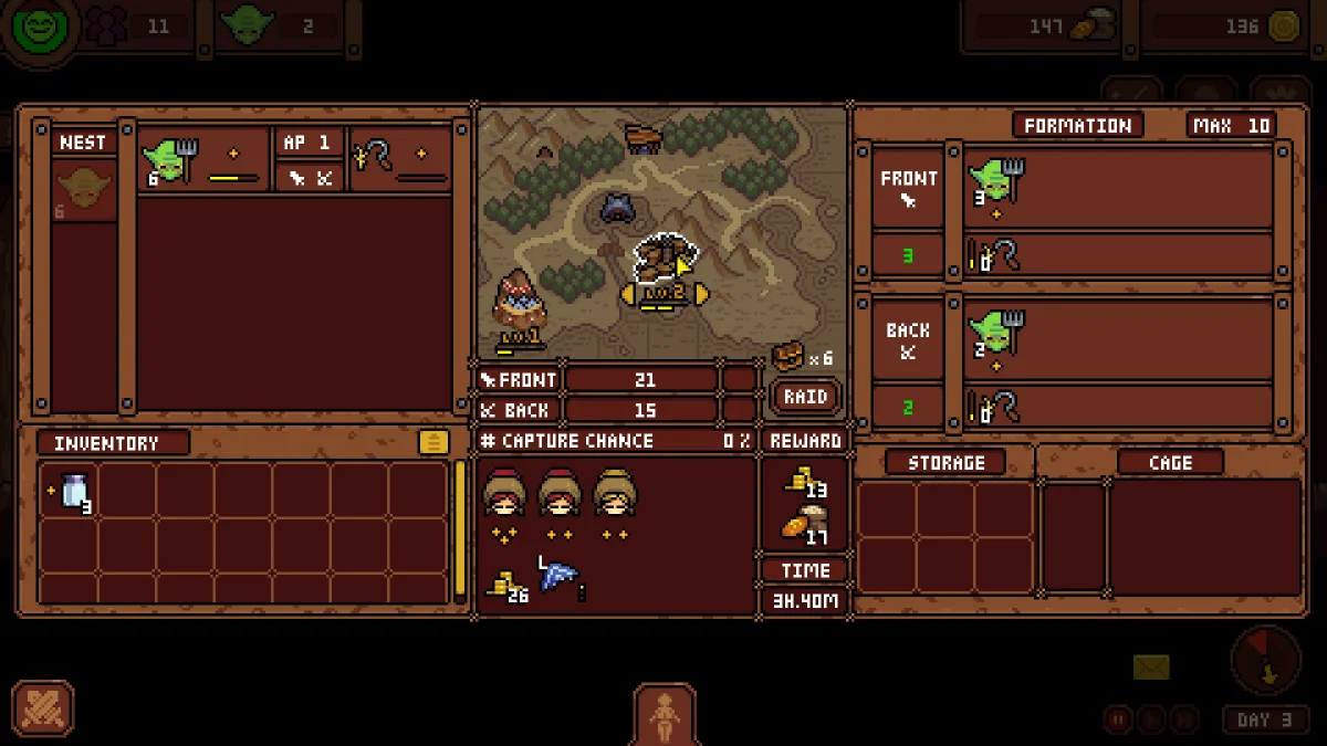 Goblin Nest non-explicit gameplay screenshot