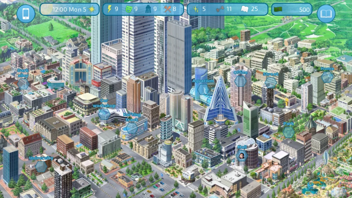 Love and Sex: Second Base non-explicit gameplay screenshot