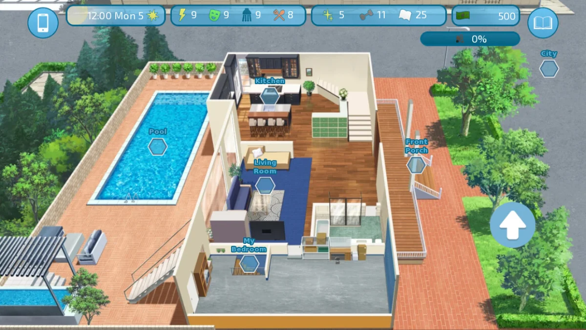 Love and Sex: Second Base non-explicit gameplay screenshot