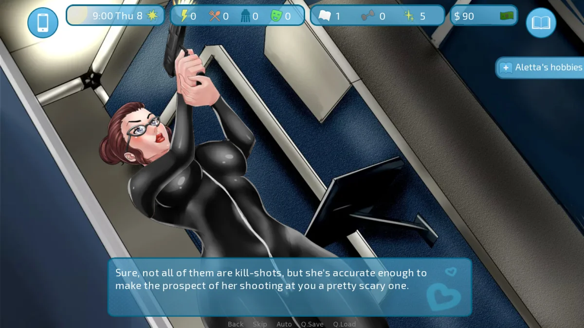 Love and Sex: Second Base non-explicit gameplay screenshot