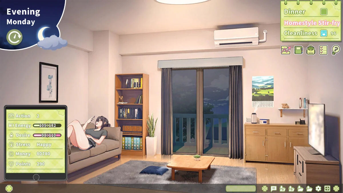 Summer Clover non-explicit gameplay screenshot