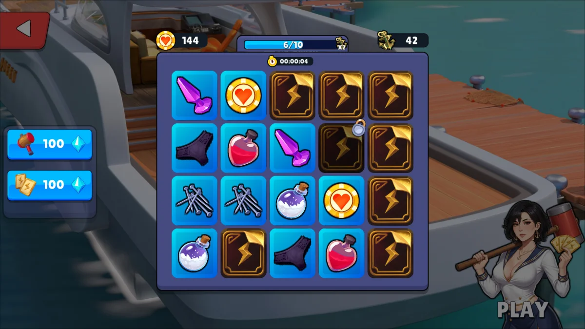 Wet Wealth non-explicit gameplay screenshot